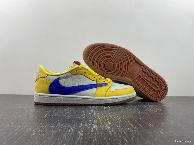 Kicked Out Shoe Store Canary Air Scott DZ4137-700 x OG Jordan Travis 1 Low 0821